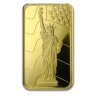 zlatá cihla socha svobody -1 Oz PAMP Švýcarsko