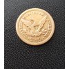 zlatá mince americký liberty quarter Eagle 2.5 USD