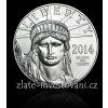 Investiční platinová mince americký Eagle 1 Oz