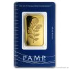 Investiní zlatý slitek 1 Oz Růže PAMP