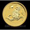 Investiční zlatá mince rok Opice 2016 1/20 Oz