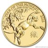 Investiční zlatá mince rok Opice 2016-lunární série UK 1 Oz
