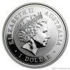 Investiční stříbrná mince rok Koně-2002 1 Oz