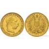 Zlatá mince Dvacetikoruna Františka Josefa I. rakouská ražba 1895
