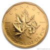 Investiční zlatá mince kanadský Maple leaf- 2007 1 Oz