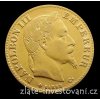 5117 zlaty francouzsky 10 frank napoleon iii 1861 1868