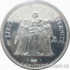 5195 stribrna mince 50 frank herkules 1974 1980