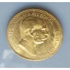 zlatá Desetikoruna Františka Josefa I. 1848-1908-60. výročí vlády