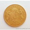 Zlatá mince Desetikoruna Františka Josefa I.- uherská ražba 1910 K.B.