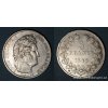 5675 stribrny francouzsky 5 frank louis philippe 1832 1848