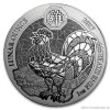 Stříbrná mince rok kohouta 2017-Rwanda 1 Oz