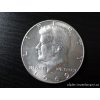 Stříbrná mince USA-half dollar-J.F. Kennedy 1969