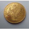 zlatý Osmizlatník-dvaceti frank rakouská ražba 1882-stav 1/0