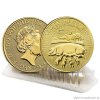 Investiční zlatá mince rok Vepře 2019-lunární série Velké Británie 1 Oz
