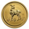 Investiční zlatá mince rok Kozy 2003 1/20 Oz