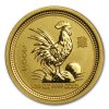 Investiční zlatá mince rok kohouta 2005 1/20 Oz