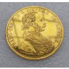 Zlatý čtyřdukát Františka Josefa I. ročník 1914-stav téměř 0/0
