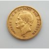 Zlatá 20 Marka-Johan V. saský král  1854-1873