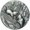 Stříbrná mince krysa 2 Oz 2020