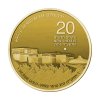 Investiční zlatá mince Izraelské muzeum 50.výročí-Izrael 2015 1 Oz