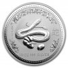 Investiční stříbrná mince rok hada 2001 10 Oz