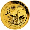 Investiční zlato-investiční zlatá mince australský klokan (nugget) 1/2 Oz 2021