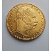 Osmizlatník-dvaceti frank 1890-uherská ražba KB-Fiume