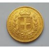Zlatá mince král Carlo Alberto-Sardinie 100 lira 1834