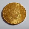 Osmizlatník-dvaceti frank 1891-uherská ražba KB-Fiume