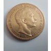 zlatá pruská 20 marka Wilhelm II. 1901