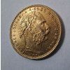 Zlatý Osmizlatník-dvaceti frank  1889 K.B