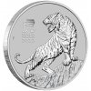Investiční platinová mince tygr 2022 -Austrálie 1 Oz-Lunární série III.