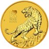 Zlatá mince rok tygra 2022-1/2 Oz -lunární série III.