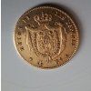 Zlatá mince 4 escudos Isabela II.-Španělsko