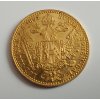 Zlatý dukát Františka Josefa I.-1892 stav 0/0