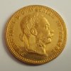 Zlatý dukát Františka Josefa I.-1892 stav 0/0