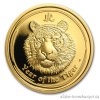 3197 investicni zlata mince rok tygra 2010 proof 1 4 oz
