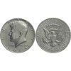 Stříbrná mince USA-half dollar-J.F. Kennedy 1966