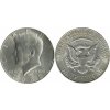 Stříbrná mince USA-half dollar-J.F. Kennedy 1968