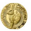 zlatá mince lunární rok Králíka 2023-Francie-1/4 Oz