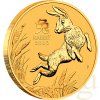 Zlatá mince rok králíka 2023 1 Oz- lunární série III.