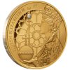 Zlatá mince  70.výročí korunovace Královny Alžběty II.-1 Oz s diamantem 2023