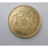 Zlatá mince 5000 reálů Maria II. -1851-Portugalsko