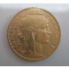 zlatý dvacetifrank galský kohout-Francie 1907