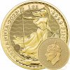 zlatá mince Britannia 2023-korunovační motiv 1 Oz