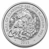 Platinová mince Bull of Clarence 1 Oz 2023-heraldická série Queen´s beasts