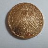 zlatá pruská 20 marka Wilhelm II. 1896