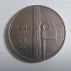 Italská 2 lira Vittorio Emanuele 1923-nikl