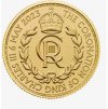 Investiční zlatá mince Korunovace 1/4 Oz 2023-Charles III.