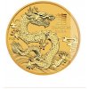 Zlatá mince rok draka 2024-1/10 Oz -lunární série III.